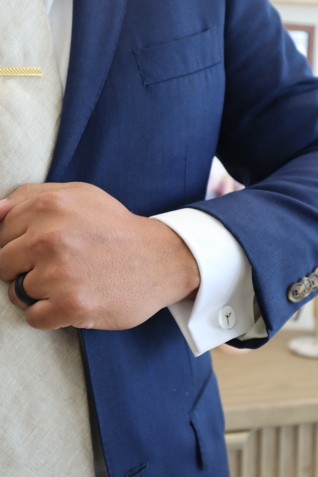 FOR HIM- Pressed Cufflinks