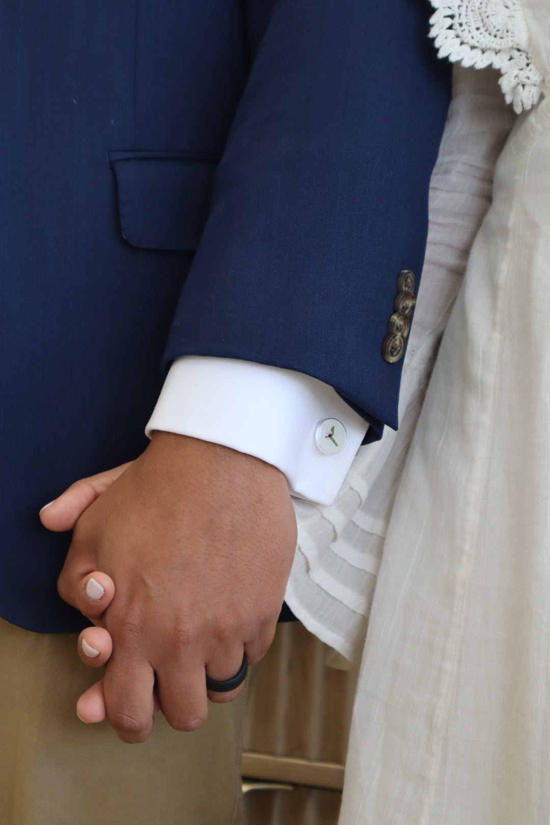 FOR HIM- Pressed Cufflinks