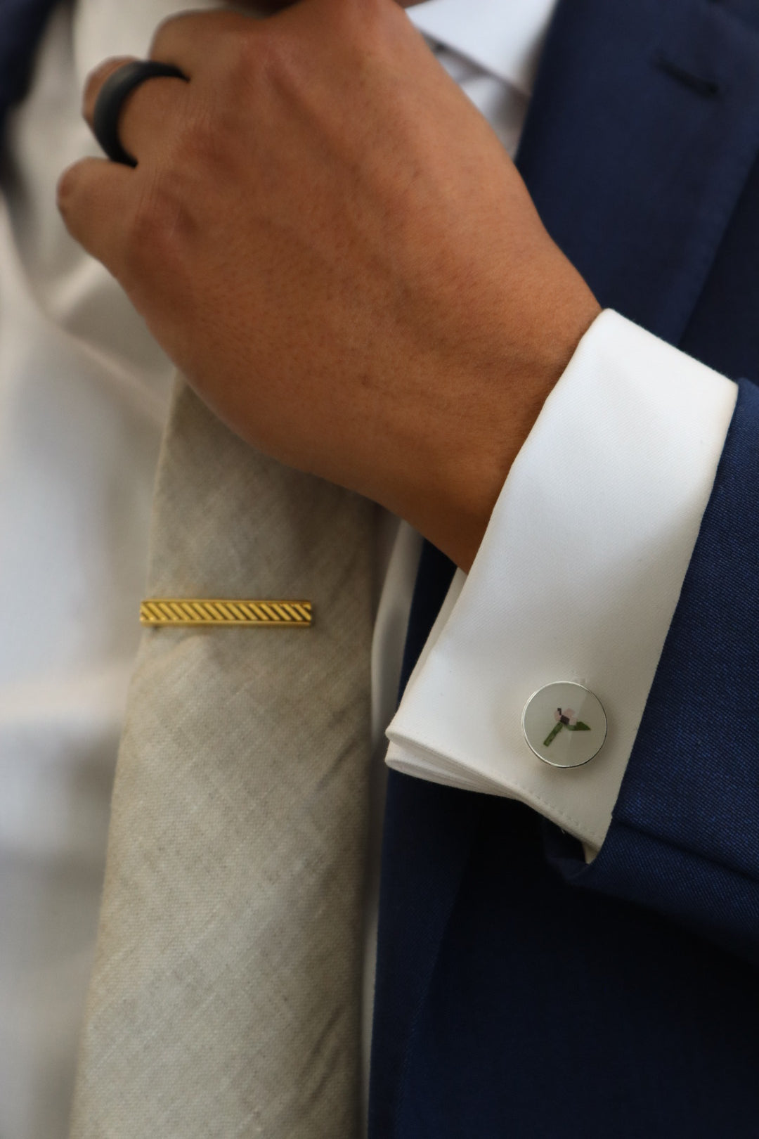 FOR HIM- Pressed Cufflinks