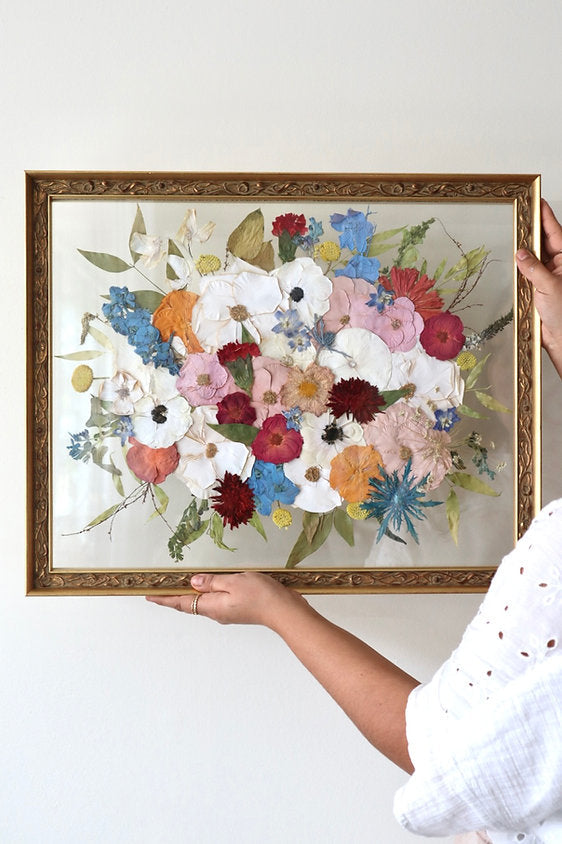 Pressed Floral Frames - Wedding Bouquet Preservation